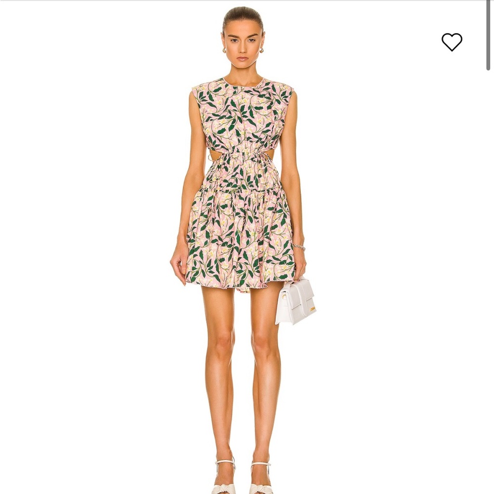 Floral Print Sleeveless Dress